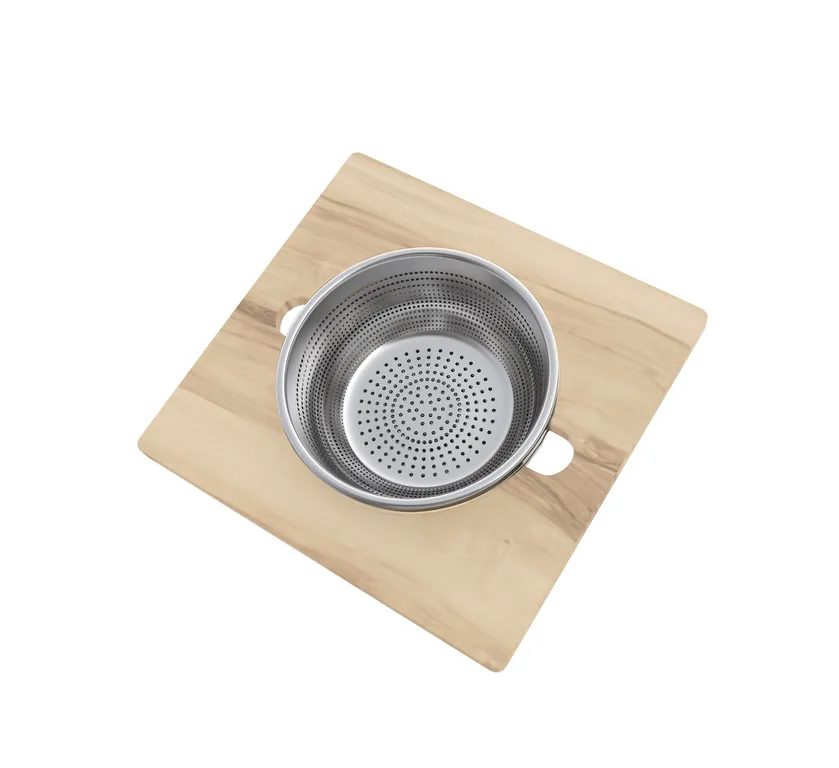 15.75 x 16.75 Flatform With Colander and Mixing Bowl