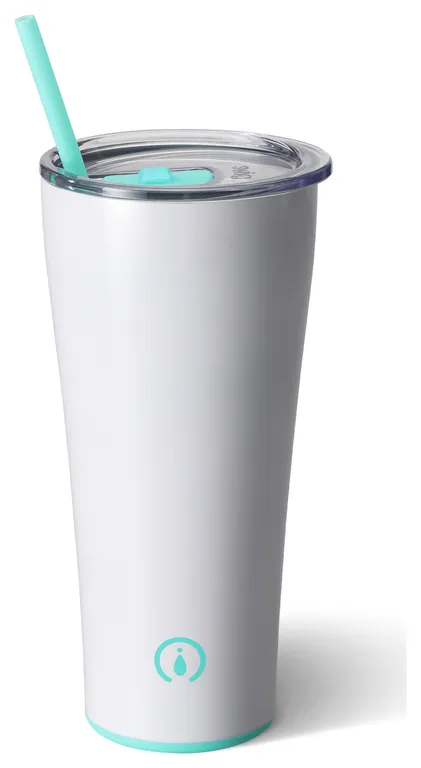 32oz Tumbler, Daimond White
