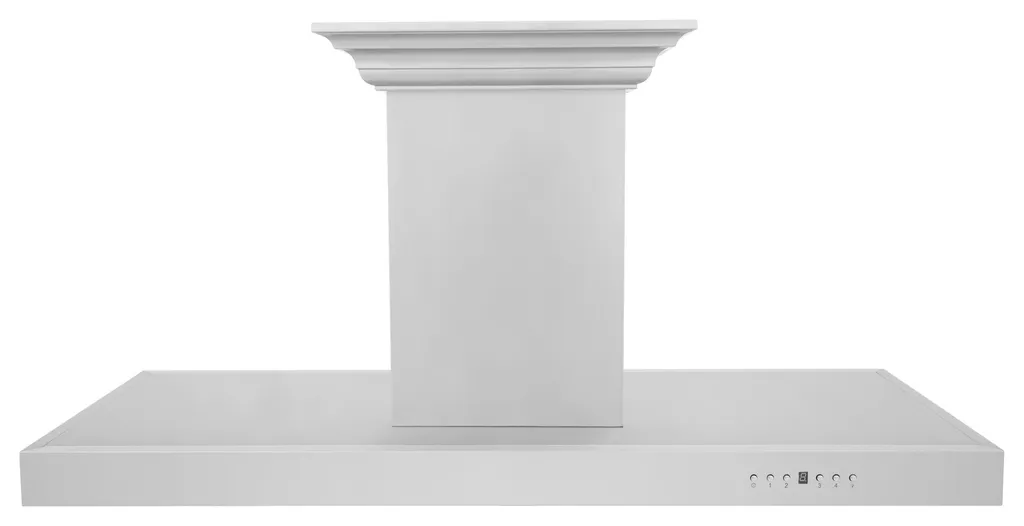 36" ZLINE CrownSound  Island Mount Range Hood, Stainless Steel, KE2iCRN-BT-36