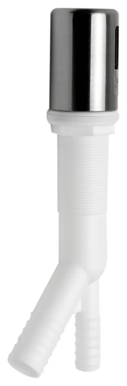 ALFI brand AB2609-BN Brushed Nickel Air Gap Cover and Tube for Dishwasher