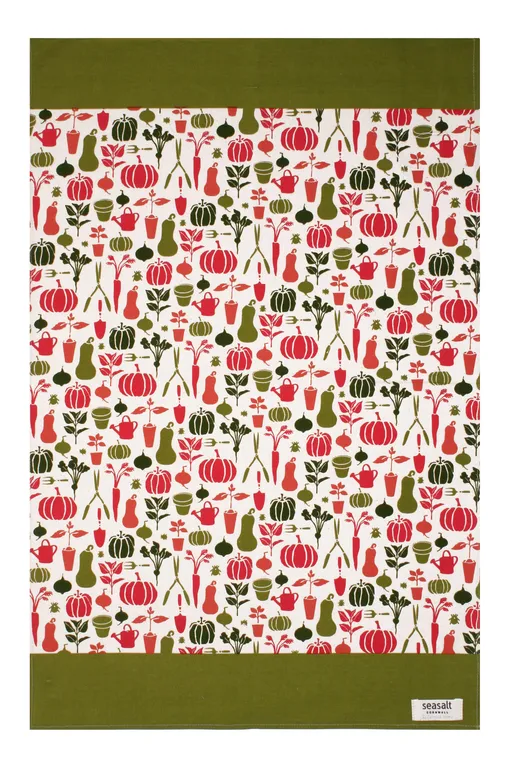 Allotment Cotton Tea Towel