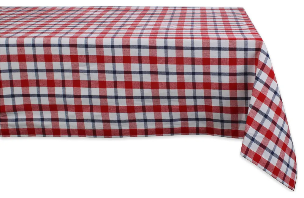 American Plaid Tablecloth 60X120