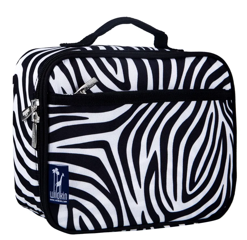Animal Print Lunch Box, Zebra