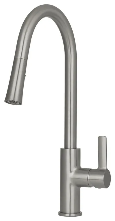 Aria Pull-Down Kitchen Faucet, Brushed Nickel