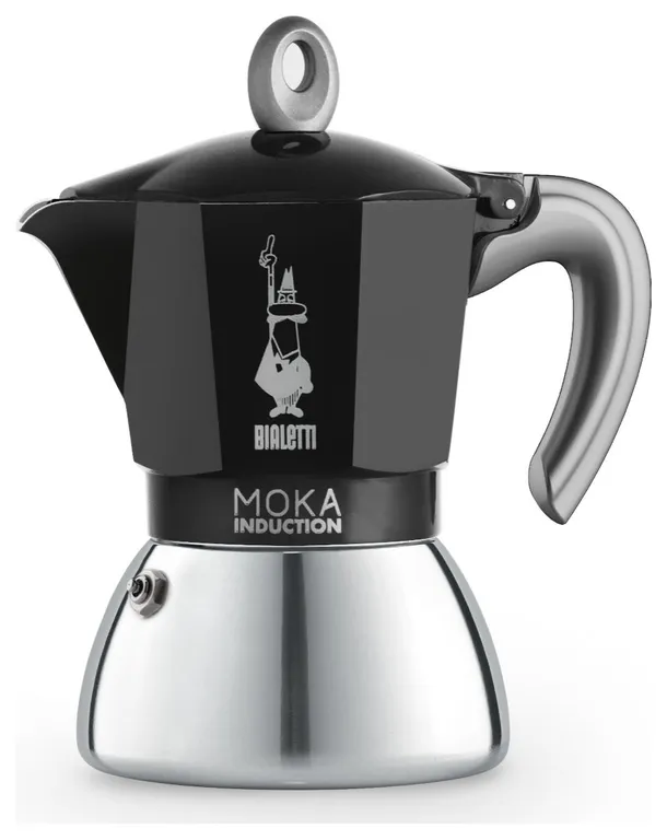 Bialetti Black 6 Cup Moka Induction