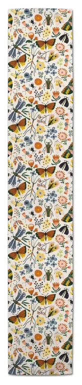 bug collection 16x90 cotton twill runner 7940261b