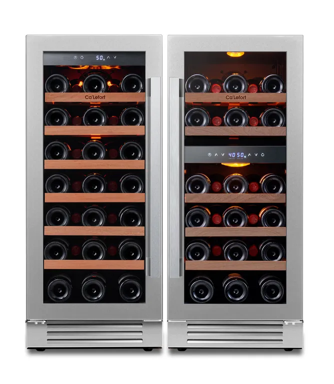 Ca'Lefort CLF-WS15 & CLF-WD15 85L Compressor Wine Cooler Duo