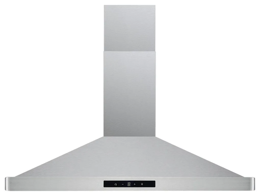 Cavaliere 30" Wall Mounted Range Hood 400 CFM Brushed Stainless Steel LED