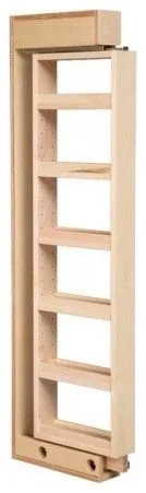 Century Components WCF642PF Pull-Out Wood Wall Kitchen Cabinet Filler, 6"x42"