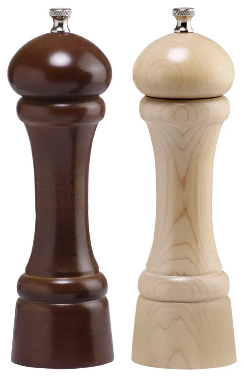 Chef Specialties Professional Series Walnut Windsor Salt and Pepper Mill Set