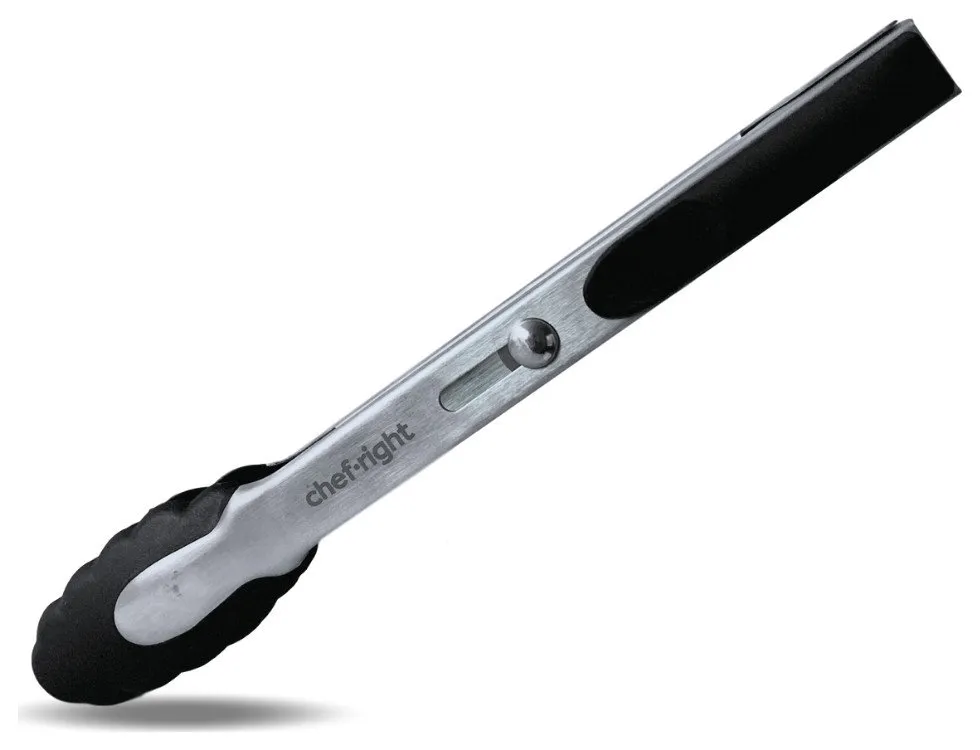 Chefright 10-in Magnetic Locking Tongs