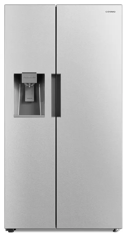 Cosmo 26.3 cu.ft. Side-by-Side Refrigerator With Water and Ice Dispenser