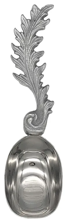 Decor Maisonette Davis Silver Leaf Scoop
