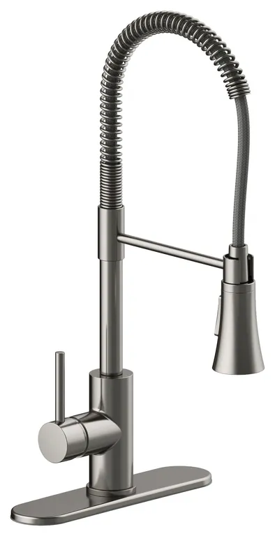 Design House 593863 Spencer 1.8 GPM 1 Hole Pre-Rinse Kitchen - Satin Nickel