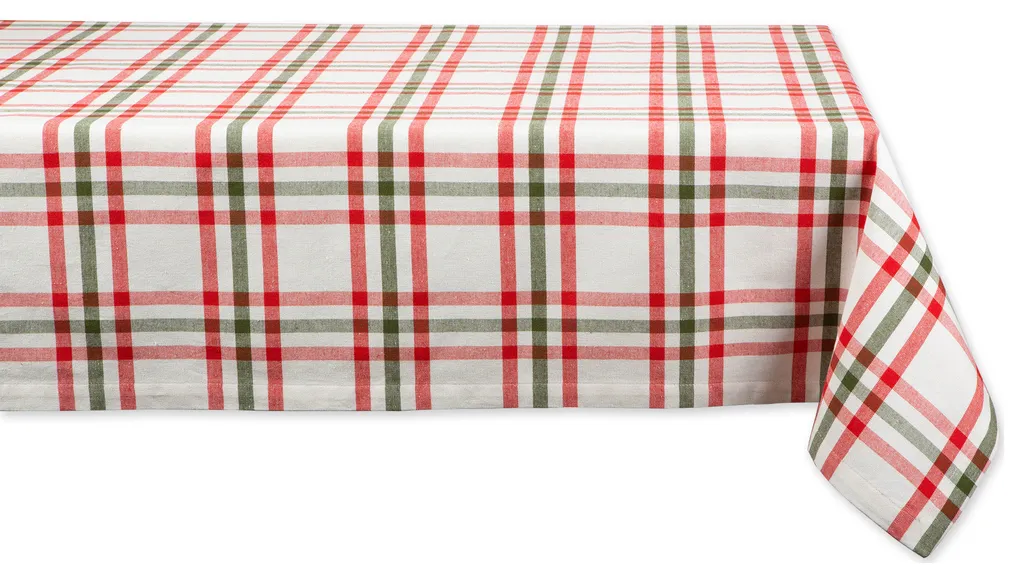 DII Kitchen & Tabletop Jolly Tree Collection Tablecloth  60x84"