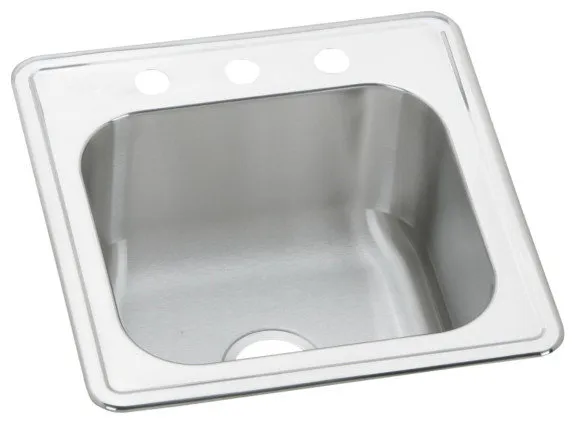 Elkay 20" Single Bowl Drop-In Utility/Laundry Sink, ESE2020103