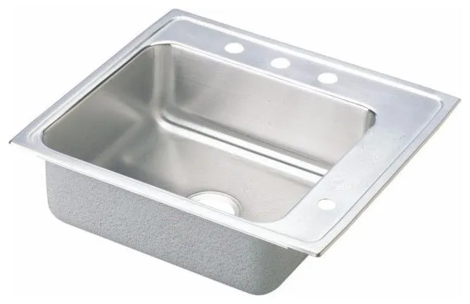 Elkay 5 1/2" Bowl Drop In Stainless Steel Classroom Kitchen Sink, DRKAD222055R4
