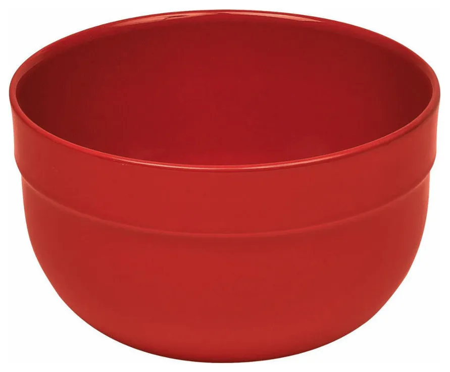 Emile Henry Burgundy Ceramic 3.3 Quart Medium Mixing Bowl