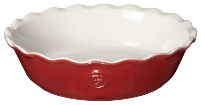 Emile Henry Rouge Ceramic 5.5 Inch Mini Pie Dish