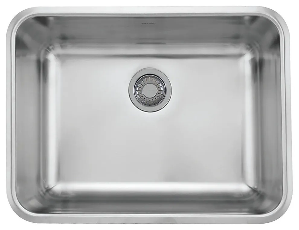 Franke Grande Undermount Steel Kitchen Sink, Stainless Steel, GDX11023