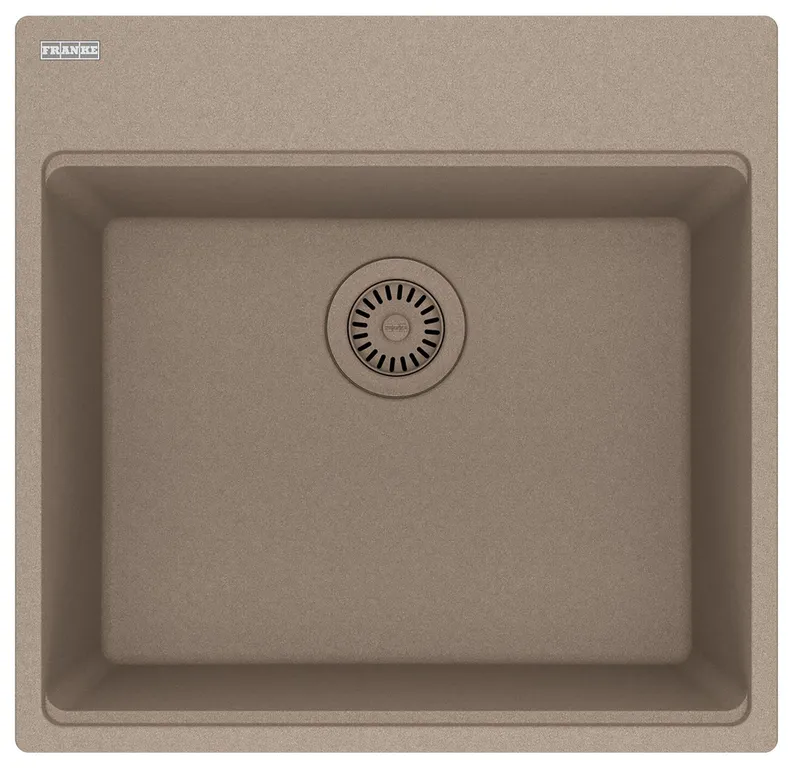 Franke MAG61020 Maris 21-5/8" Drop In Single Basin Granite - Oyster