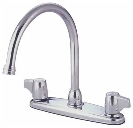 GKB771 Water Saving Vista Centerset Kitchen Faucet with Canopy Handles, Chrome