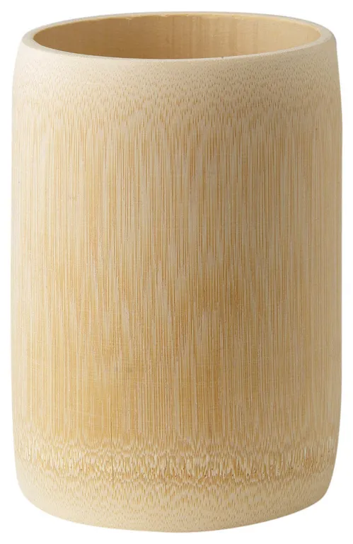 Helen Chen's Asian Kitchen Bamboo 6 Inch Cooking Utensil Crock