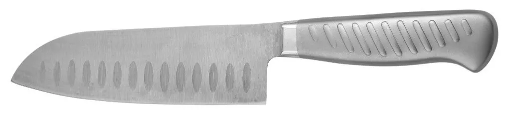 Helen's Asian Kitchen Stainless Steel Santoku Knife, 6.5 Inch