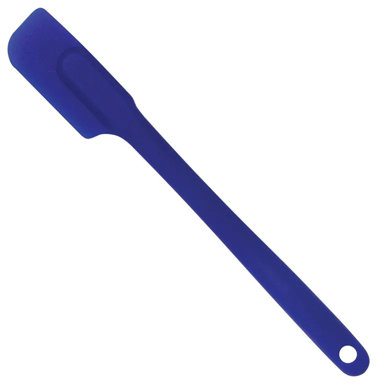 hic essentials blueberry blue silicone 10 inch slim spatula 76251507