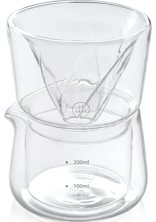 HMM Gaze Coffee Pot and Dripper, Glass