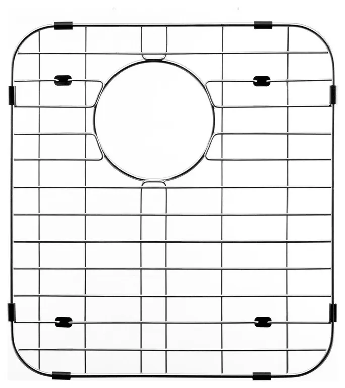 Houzer BG-7050R Bottom Grid 13-3/4" L x 15" W Stainless Steel - Stainless Steel