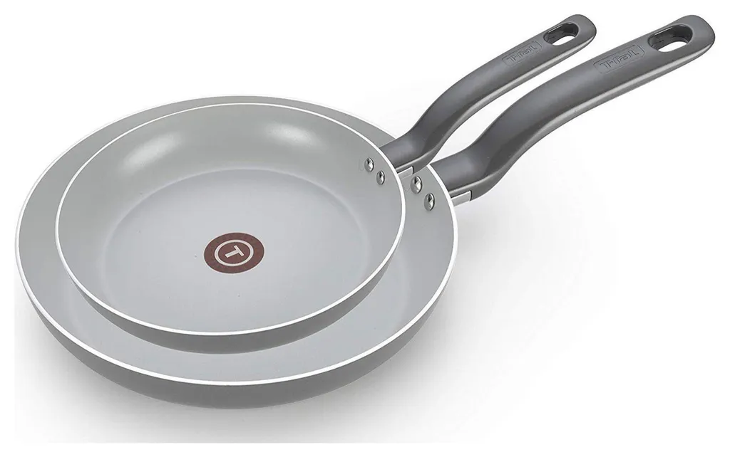 Initiatives Ceramic Black 8.5" and 10.5" Fry Pan Set