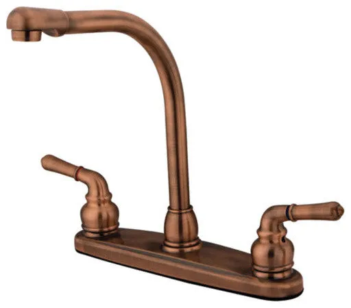Kingston Brass KB75.LS Magellan 1.8 GPM Standard Kitchen Faucet - Antique