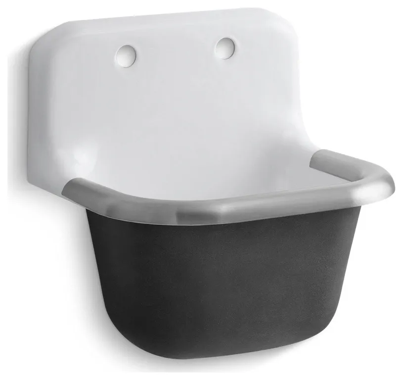 Kohler K-6714 Bannon Service Sink - White