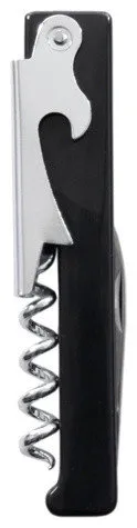 Latchkey Waiter's Corkscrew in Black by True