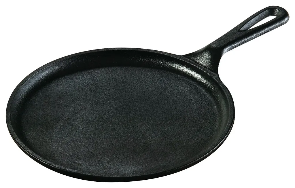 Lodge Seasoned Cast Iron 8.38 Inch Round Griddle