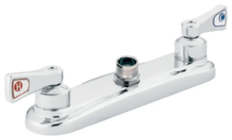 Moen M-Dura Chrome 2-Handle Kitchen Faucet