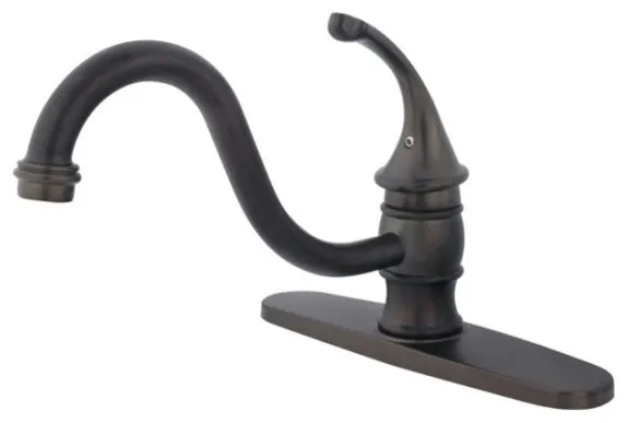 Oil Rubbed Bronze Single Handle 8" Kitchen Faucet without Sprayer KB3575GLLS
