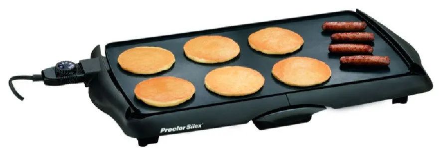 Proctor Silex 38513P Nonstick Surface Electric Griddle, Plastic