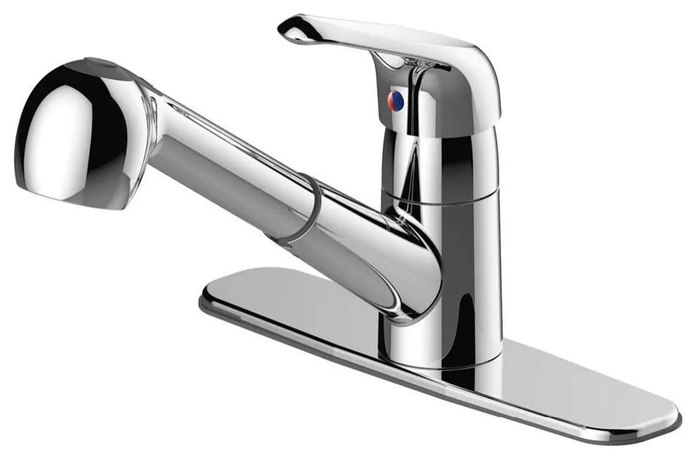 proflo pfxcm1m2067 edgebrook 1 5 gpm 1 hole pull out kitchen chrome f115eb9e