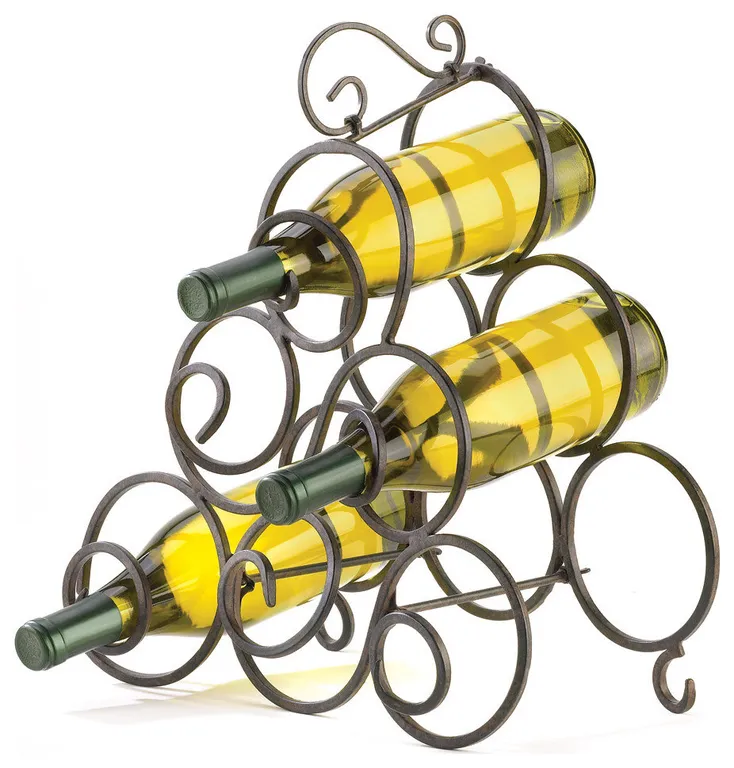 Scrollwork Wine Rack