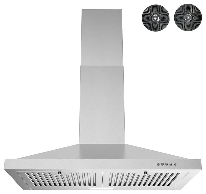 Streamline 30" Giganti Convertible Wall Mount Range Hood, Stainless Steel