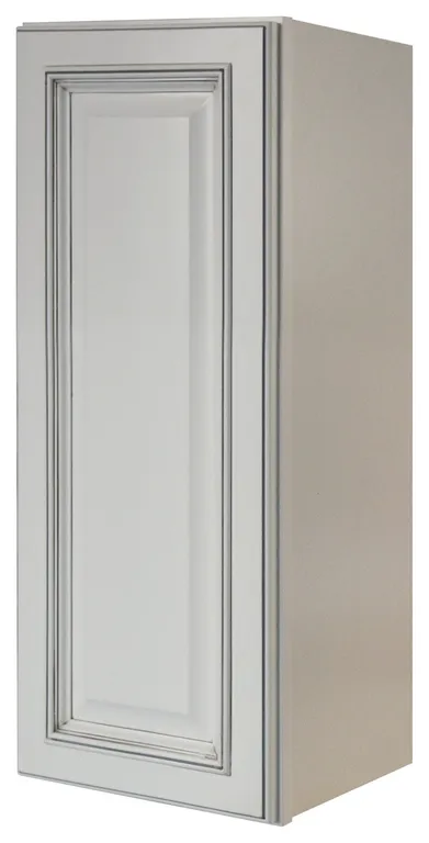 Sunny Wood RLW1230-A Riley 12"W x 30"H Single Door Wall Cabinet - White