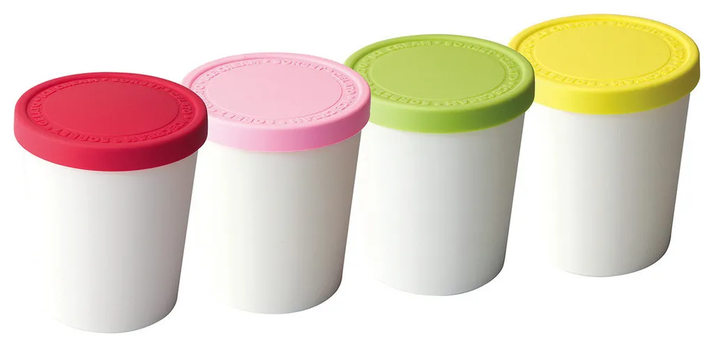 Tovolo Mini Sweet Treats Ice Cream Tub, Set of 4
