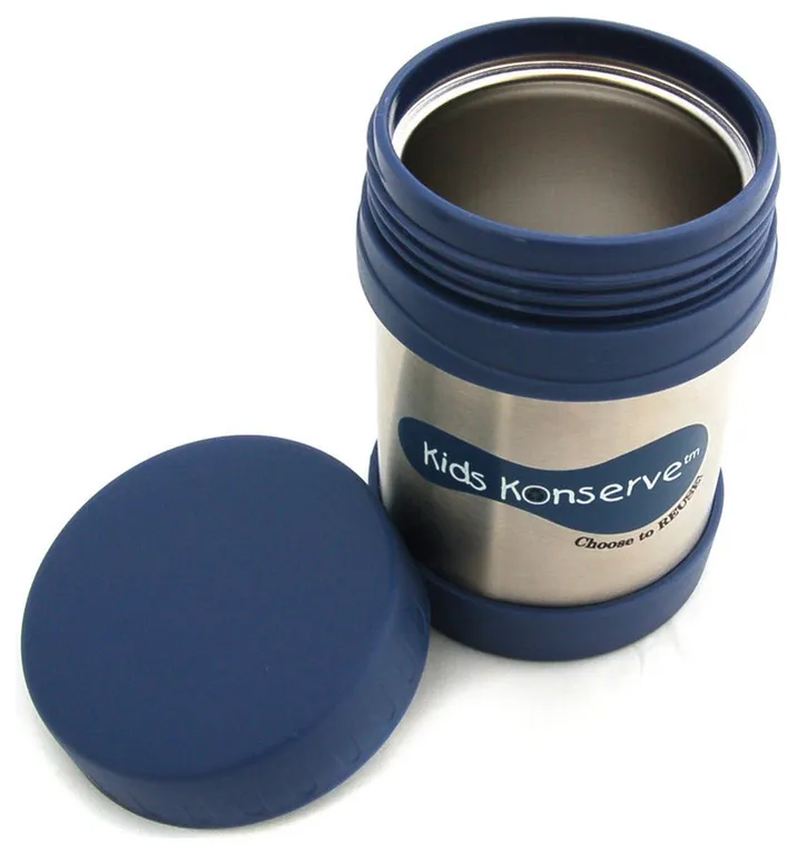 U Konserve 12 Ounce Ocean and Stainless Steel Insulated Food Jar