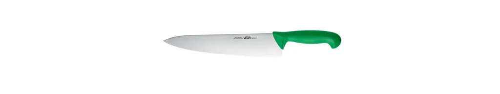Vega Professional Knife Pescara Series, Chefs Knife Green, Large 25 cm.